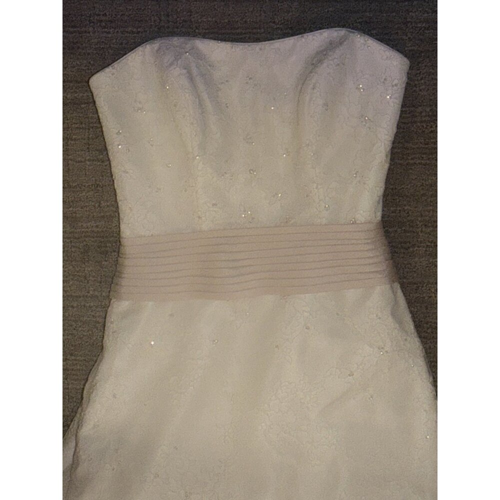 Casablanca Bridal Wedding Dress Whimsical Wonder IVORY Gown C1772 WOMEN 8 NEW - Picture 8 of 13
